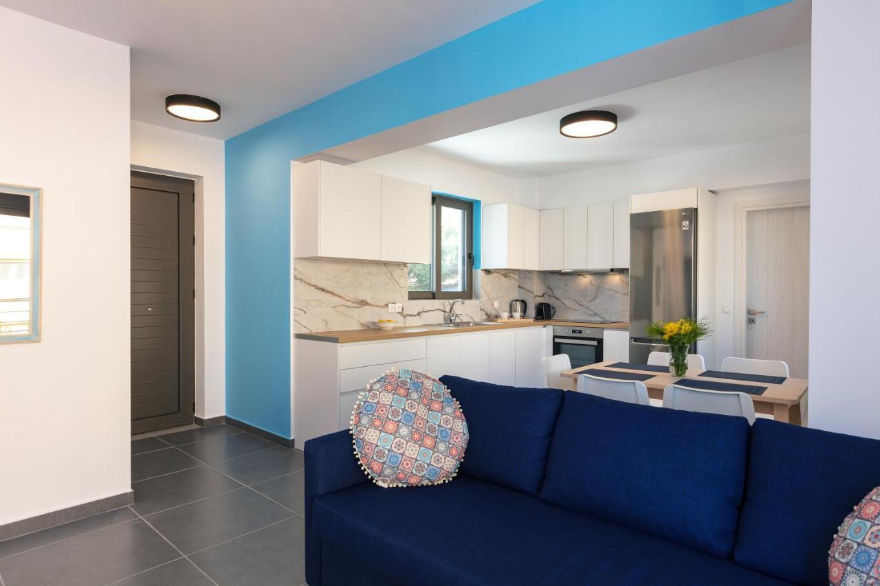 Greek Sky - New Modern Apartment With Shared Pool Tavronitis  Exterior photo